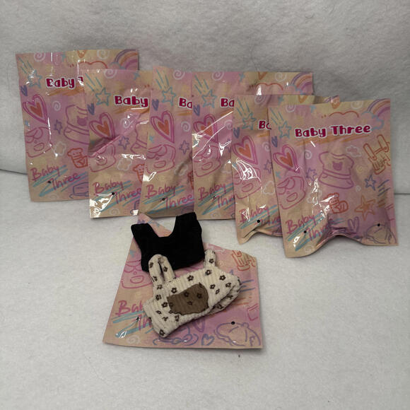 Baby Three Other - Lot of 7 Baby Three Doll Clothes Set for Mini Figures